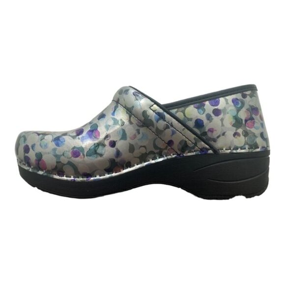 Dansko New Women's XP 2.0 Clogs Multi-dot Patent size 38 - Picture 11 of 13